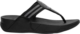 FitFlop Dames Walkstar Brede Sandalen (Zwart)