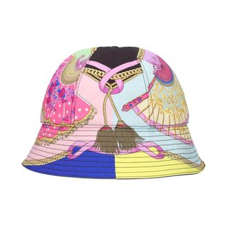 Versace Hats, female, Multicolor, Size: 59 CM Hat to Bucket