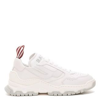 Bally Holden Leather and Fabric Sneakers