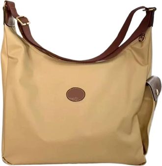 Generic Compatible For Large Capacity Shoulder Crossbody Bag Retro Mailman Commuter Soft Oxford Cloth