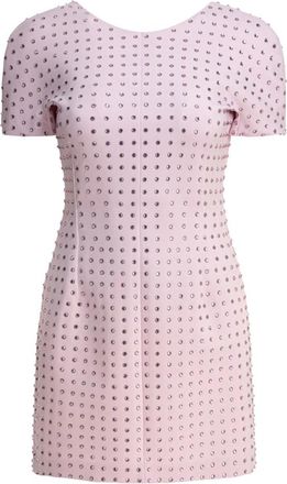 Sportmax Roze Jurk voor Vrouwen - Dames - Korte kleedjes - Roze - S - Kleedjes