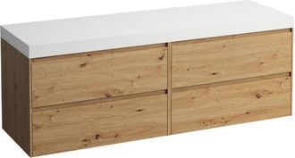 Laufen Lani Encimera De Lavabo Blanco Mate Incl. Mueble Bajo - Laufen