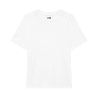 Alpha Studio T-Shirts, male, White, Size: 2XL T-shirt m/m
