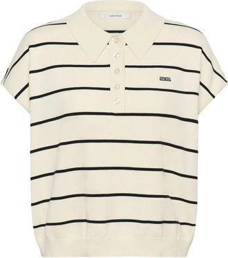 Gestuz Polo Shirts - Dames - Polos - Beige - XL - Tops