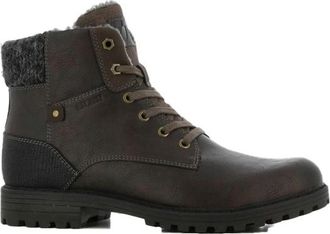 Cortina Bruine Kant Enkellaarzen voor Mannen - Heren - Veterlaarzen - Bruin - 43 EU - Polyester - Schoenen