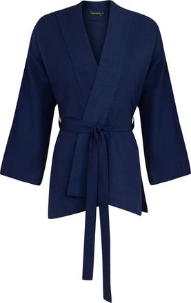 Lenny Niemeyer tie-waist wrap jacket - Blue