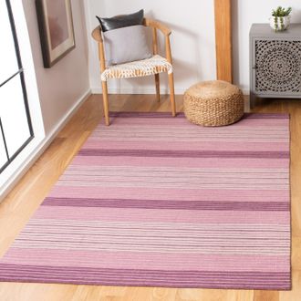 Safavieh Marbella Hand Made Area rug, Lilac Contemporary Style Non-Shedding