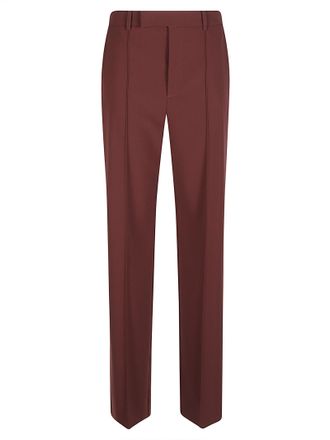 Patrizia Pepe High-Waist Tailored Polyester-Blend Wide-Leg Pants