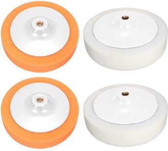 OEM Cabezales De Pulido Para Coches De 7 Pulgadas (180 Mm) Con Esponja Suave Y Rosca M14
