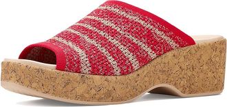 Life Stride Veryready Slide Sandals Womens Sandals Red Sand : 7.5 M (B), Synthetic/Textile