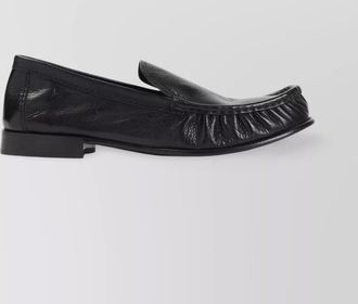 Miu Miu leather loafers