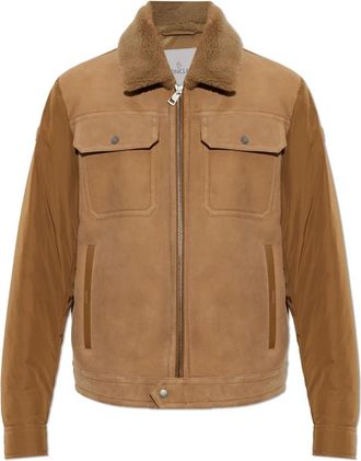 Moncler Zerique Donsjas - Heren - Gewatteerde jassen - Bruin - XL - Su&egrave;de - Jassen