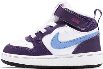 Nike (TD) Nike Court Borough Mid 2 Purple White Blue CD7784-106