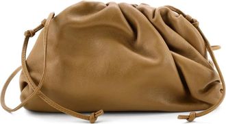 Bottega Veneta Borsa a tracolla The Pouch mini in pelle - Marrone