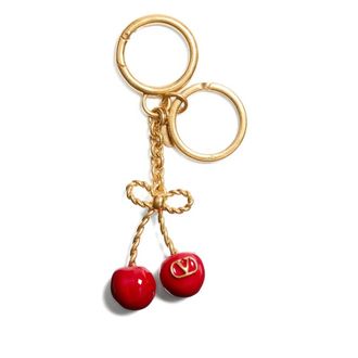 Valentino Garavani Keychains, female, Red, ONE SIZE, Cherry Keyring