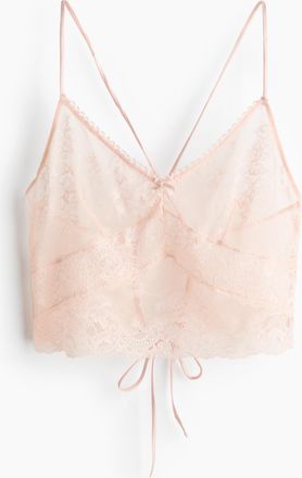 H&M Tr&auml;gertop aus Spitze - Orange