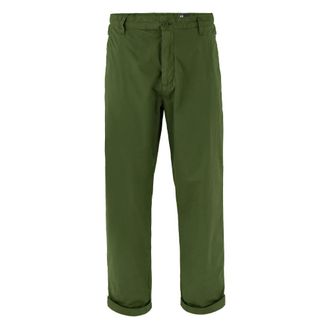 Bomboogie Pantalones de corte ancho - Trousers - Hombre - Verde - W30