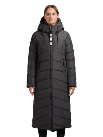 Khujo Steppmantel KHUJO STAMA, Damen, Gr. L (40), space grau, Web, Obermaterial: 100% Polyester. Futter: 100% Nylon. Wattierung: 100% Polyester, unifarben, 