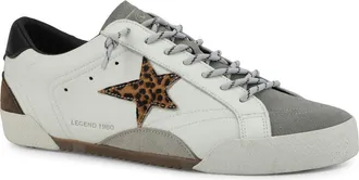 Vintage Havana Legend Low Top Sneaker in White/grey/leopard Mix at Nordstrom, Size 8.5