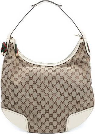 Gucci Pre-owned Gucci Large GG Canvas Princy Hobo SJ0CIOR32KUGZJ4E