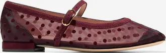Cole Haan Womens Harlan Mary Jane Ballet Flats - Red Size 10.5