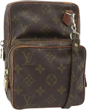 Louis Vuitton Pre-owned Cross Body Bags, female, Brown, Size: ONE SIZE Pre-owned Monogram Canvas Shoulder Bag