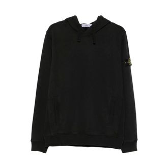 Stone Island Heren, Sweatshirts & Hoodies, Zwart, Maat: XL
