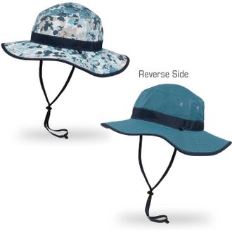 Sunday Afternoons Womens Clear Creek Boonie Hat Blue M