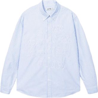 ANTI SOCIAL SOCIAL CLUB Camicia a righe con bottoni - Blu