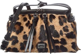 Dolce & Gabbana Vittoria Mini Haircalf Clutch