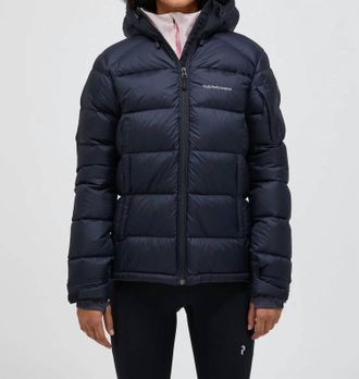 Peak Performance Frost Down Jacket In Black