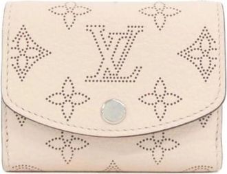Louis Vuitton Pre-owned Tri-fold Portemonnee - Dames - Vintage Accessoires - Beige - ONE Size - Vintage