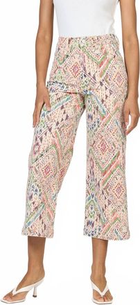 Dear John Denim Audrey High Rise Jeans In Tropical Ikat