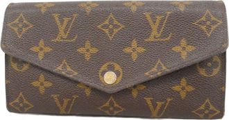 Louis Vuitton Brown Long Wallet (Bi-Fold) (Pre-Owned)