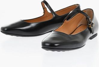 Tod's Leather Mary Jane Ballet Flats size 35