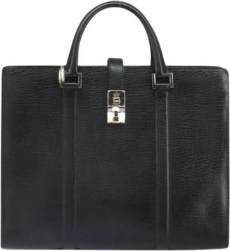 Gucci Pre-owned Handbags, female, Black, Size: ONE SIZE Pre-owned Vintage Handbag