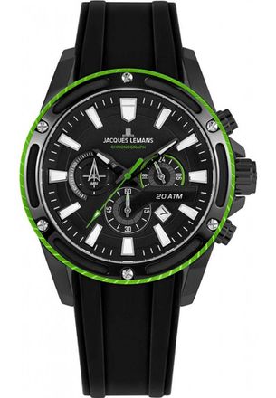 Jacques Lemans 1-2141C Mens Liverpool Watch - Black - One Size