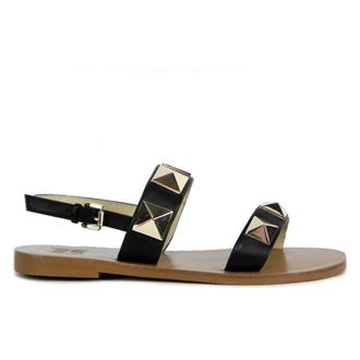 Bibi Lou Platte Sandalen - Dames - Sandalen - Zwart - 36 EU - Schoenen