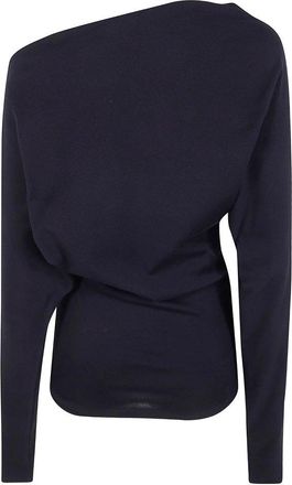 Ann Demeulemeester Roos Bias Cut Drop Shoulder Top