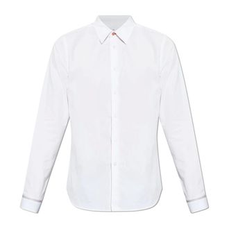 Paul Smith Formal Shirts, male, White, Size: 2XL Classic Shirt