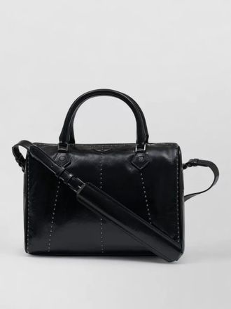 Zadig&Voltaire sunny vibe medium leather shoulder bag