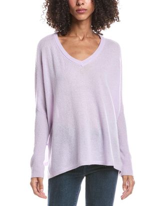 Brodie Charlie V-Neck Cashmere Sweater