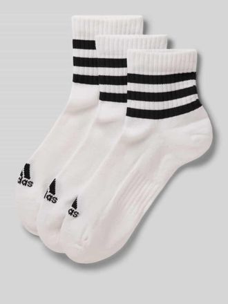 adidas Socken mit Label-Detail im 3er-Pack in Weiss, Gr&ouml;&szlig;e 35-38