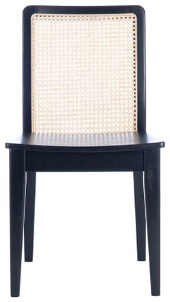 Safavieh Set de 2 sillas de comedor en madera negra