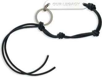 Our Legacy Ladon keyring - unisex - Leather/Metal - One Size - Silver