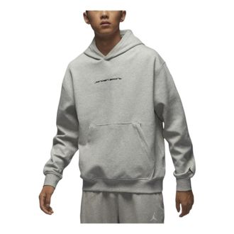 Nike Jordan Air Jordan Hoop Fleece Dri-Fit Pullover Hoodie Grey Heather HF0281-050