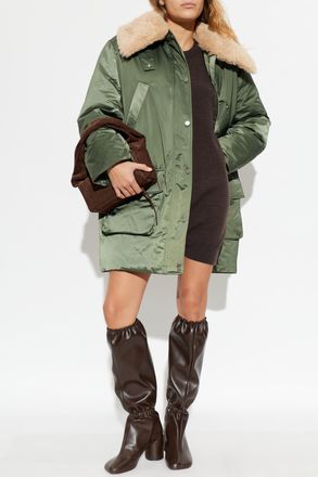 Baum Und Pferdgarten Insulated Turtleneck Jacket Daimi, Womens, Green