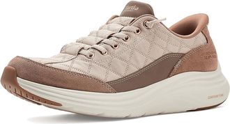 Skechers Martha Stewart Cozy Fit Contour Foam - Sweet Serenity Womens Shoes Taupe : 9.5 B - Medium, Synthetic