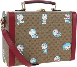 Gucci Pre-owned Vintage Cross Body Bag - Dames - Vintage Schoudertas - Bruin - ONE Size - Leer - Vintage