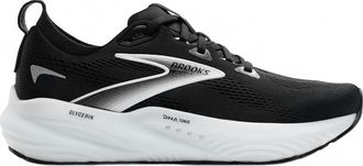 Brooks Womens Glycerin 22 Running Shoes In Black/grey/white